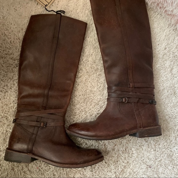 Frye Shoes - NWT The FRYE Company Leather Boots